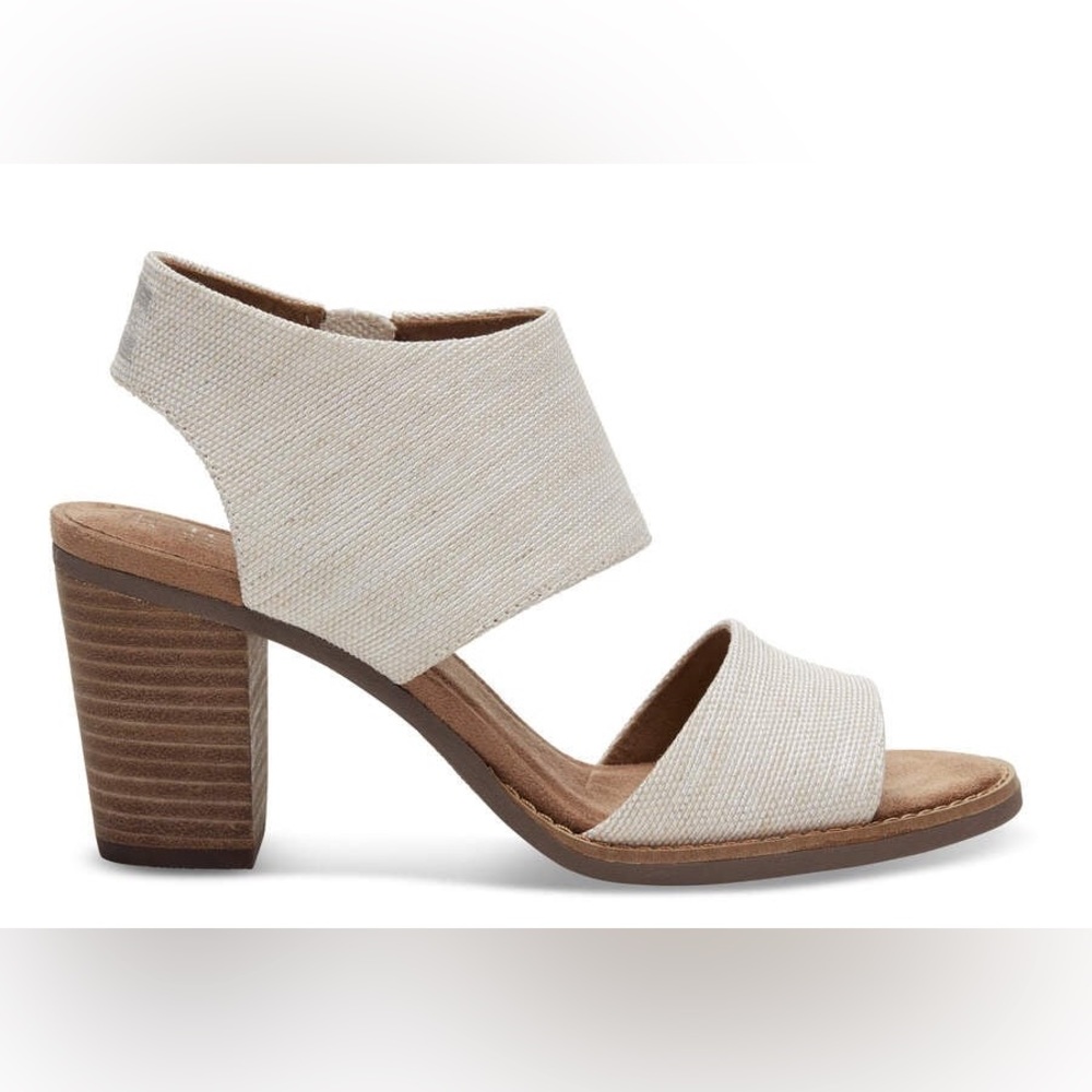 Toms healed sandals 7.5